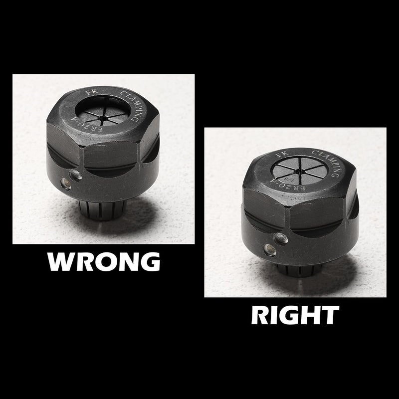 Genmitsu ER20 Router Collet, 14PCs, 1/16″ to 1/2″ CNC Engraving Router Bit Collet for Engraving Machine Tool, CNC Router, and Driver - Image 5